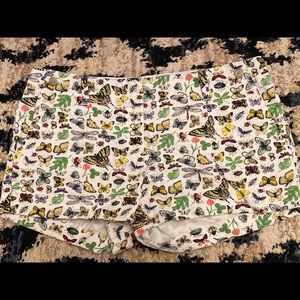 JCrew Floral  Shorts City Fit Size 6